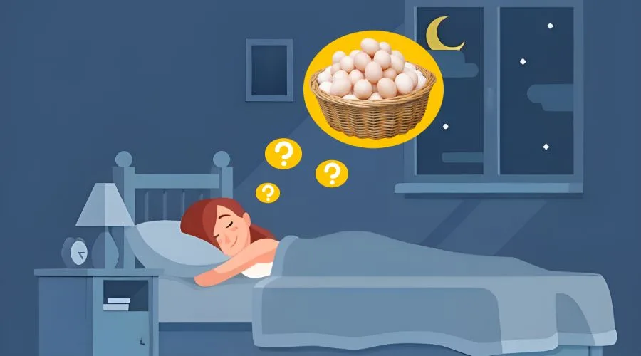 Ce inseamna cand visezi oua