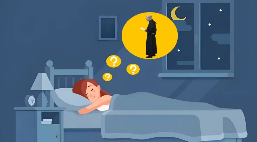 Ce inseamna cand visezi preot